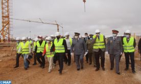 Laâyoune: Les chantiers du CHU, de la Faculté de médecine et de la Cité des métiers avancent à un rythme soutenu