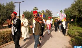 Marrakech à l'heure de la manifestation culturelle "Lmoussem"