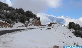 Ouarzazate : suspension des cours dans plusieurs communes suite aux dernières chutes de neige (responsable)