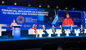Inclusion financière: La DG du FMI cite la stratégie marocaine comme exemple