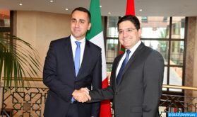 Luigi Di Maio exprime l'appréciation de Rome à l’égard du rôle joué par le Maroc pour la résolution de la crise libyenne