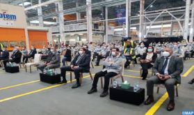 Inauguration d'une presse d'emboutissage de haute performance industrielle à l'usine Renault de Tanger