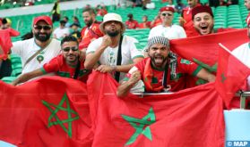 Mondial/Maroc-Belgique: Les supporters marocains créent l'ambiance dans les tribunes