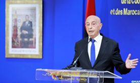 Le Maroc joue un rôle important pour le "règlement de la crise libyenne" (Aguila Saleh)