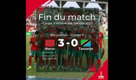 CAN-2023 (1ère Journée/Groupe F): Victoire du Maroc face à la Tanzanie (3-0)
