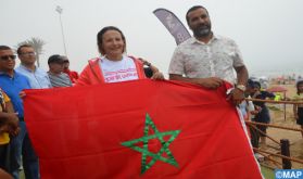 Nadia Ben Bahtane s’offre 24 km en eau libre entre Taghazout et Agadir