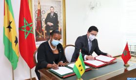 Signature d'une feuille de route de coopération entre le Maroc et la république de Sao Tomé-et-Principe pour la période 2021-2022