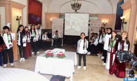 Skhirat: Des enfants d'Al Qods et leurs familles célèbrent la Fête de la Jeunesse