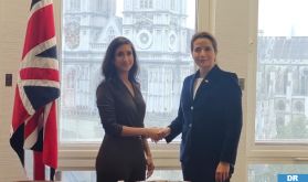 Le renforcement de la coopération énergétique au centre d'entretiens entre Mme Benali et son homologue britannique