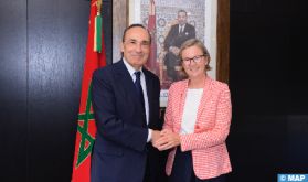 Le partenariat au centre d'une rencontre entre le président du CSEFRS et l'ambassadrice de l'UE au Maroc