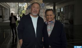 Rabat: Mehdi Qotbi reçoit l’artiste contemporain Ai Weiwei