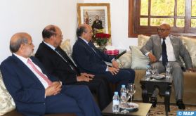 M. Khalihenna Ould Errachid s'entretient à Rabat avec le Président de la Chambre des Représentants de la République Dominicaine