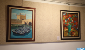 Exposition à Fès des œuvres de l'artiste-peintre Mounia Rohi