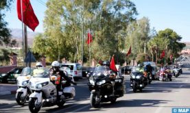 Tour de la Marche Verte : Quelque 250 motocyclistes représentant plus de trente Clubs font escale à la province d'Al Haouz