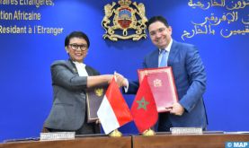 Le Maroc et l'Indonésie signent un mémorandum d'entente relatif au partenariat stratégique entre les deux pays