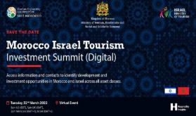 Une rencontre virtuelle "Morocco Israel Tourism Investment Summit", le 22 mars