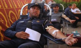 Séisme d'Al Haouz : Le district provincial de La Sûreté Nationale à Benguérir adhère à la campagne de don de sang