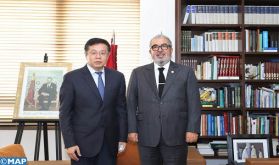 Le Directeur Général de la MAP s'entretient avec l'ambassadeur de Chine à Rabat