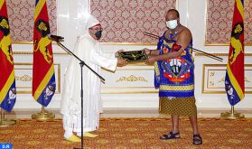 M. Youssef Amrani présente ses lettres de créance au Roi d'Eswatini