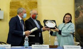 Italie: Remise du prix international Empédocle à l'archevêque de Rabat