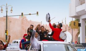 Mondial Qatar-2022: explosion de joie dans les rues de Rabat suite à la victoire des Lions de l'Atlas face à la Belgique