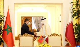 Haute commission mixte maroco-qatarie : l'Emir de l'Etat du Qatar reçoit M. Aziz Akhannouch