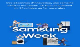 Samsung donne le coup d'envoi de la "Samsung Week" avec des offres et des remises exceptionnelles