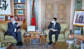 M. Bourita s'entretient avec le président du groupe d'amitié France-Maroc au Sénat français