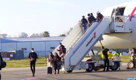 Tanger: arrivée d'un avion transportant des étudiants marocains en Ukraine