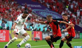 Mondial-2022 (2è journée/Groupe F) : victoire historique du Maroc face à la Belgique (2-0)