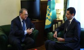 Mikhail Bogdanov reçoit l'ambassadeur du Maroc à Moscou