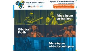 Lancement de l'appel à candidature de Visa for music 2022
