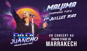 Le Grand Stade de Marrakech accueille le concert d'ElGrande Toto et de Maluma