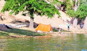 Khénifra : le lac Ouiouane, un lieu privilégié pour la détente et les sports de montagne