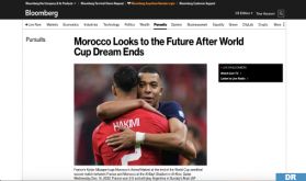 Mondial: Le Maroc franchit de "nouvelles frontières" pour le football africain (Bloomberg)