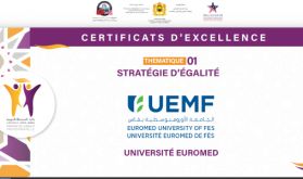 L'Université Euromed de Fès récompensée pour sa stratégie d'égalité Femme-Homme