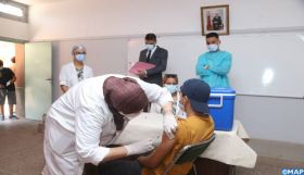 Préfecture d'Ain Chock : l’opération de vaccination des 12-17 ans cible plus de 35.000 élèves