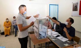 Elections du 8 septembre: forte affluence sur les bureaux de vote à Dakhla-Oued Eddahab