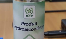 Une équipe OCP développe un gel hydroalcoolique à usage interne