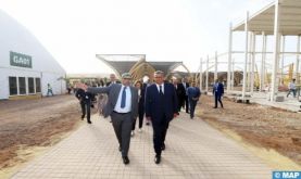 Marrakech : M. Akhannouch visite le site devant abriter les assemblées générales annuelles du Groupe de la Banque Mondiale et du FMI