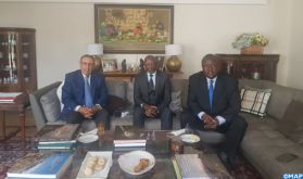 M. Amrani s'entretient à Pretoria avec le président intérimaire du Parlement panafricain