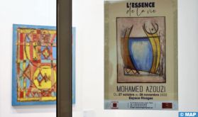Vernissage à Rabat de l'exposition posthume "l’essence de la vie" de l’artiste Mohamed Azouzi