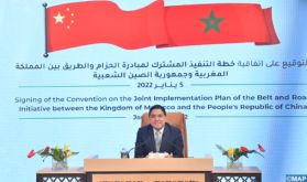 Le Plan de la mise en œuvre conjointe du BRI, un outil complet pour le renforcement du partenariat Maroc-Chine (M. Bourita)