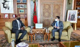 M. Bourita s'entretient avec le Secrétaire général de la ZLECAf
