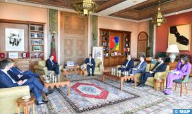 M. Bourita s'entretient avec une délégation belge conduite par le vice-premier ministre et ministre de la Justice