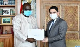 M. Bourita reçoit son homologue guinéen, porteur d'un message du président Alpha Condé à SM le Roi
