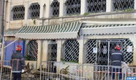 Casablanca: Trois morts et deux blessés dans l'effondrement du fronton métallique d'un café