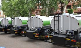 Béni Mellal-Khénifra : Remise de 15 camions-citernes destinés à approvisionner le monde rural en eau potable
