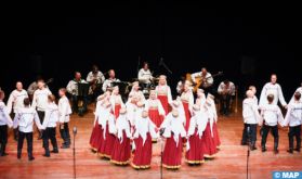 Rabat: le Chœur folklorique académique d'État russe "Mitrofan Pyatnitsky" gratifie le public d'œuvres riches en sonorités et en couleurs