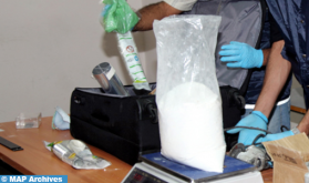 Tanger: mise en échec d'une tentative de trafic de 5,4 kg de cocaïne et de 6.642 comprimés psychotropes (DGSN)